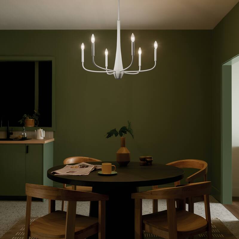 Kichler Lighting Deela 28 in. 6-Light Chandelier