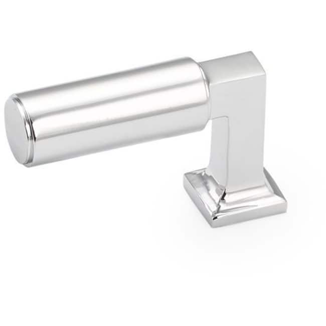 Schaub and Company Haniburton 2" Long Contemporary Urban Lever Style - Polished Chrome