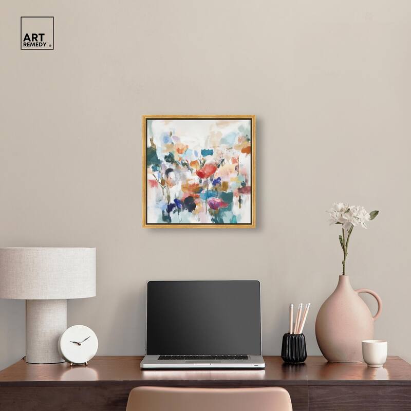 Riot of Color Canvas by Art Remedy
