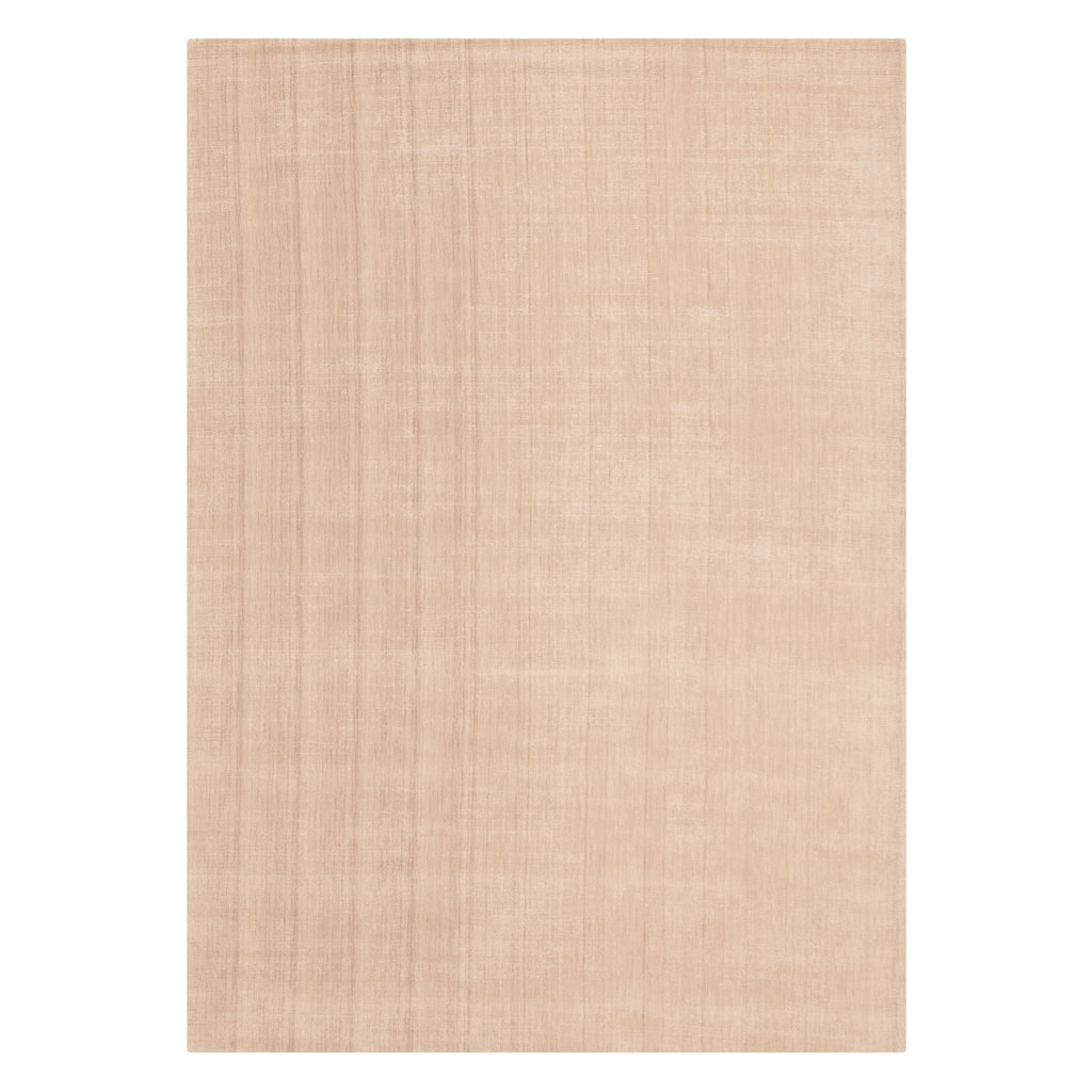 ECARPETGALLERY Hand Loomed Kashkuli Gabbeh Light Khaki Wool Rug - 6'9 x 9'7