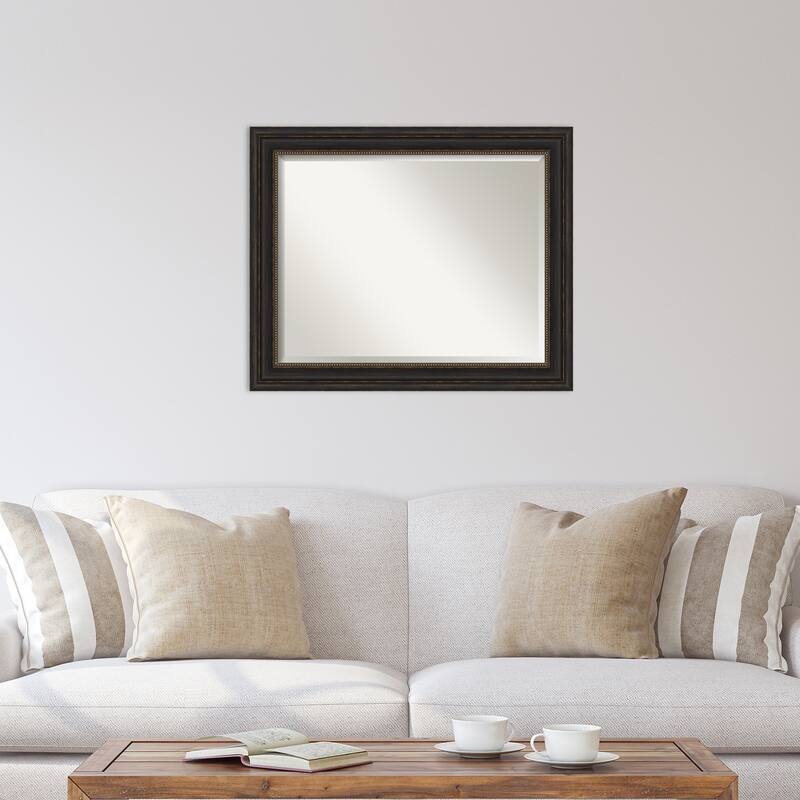 Beveled Wall Mirror - Accent Bronze Frame - Accent Bronze