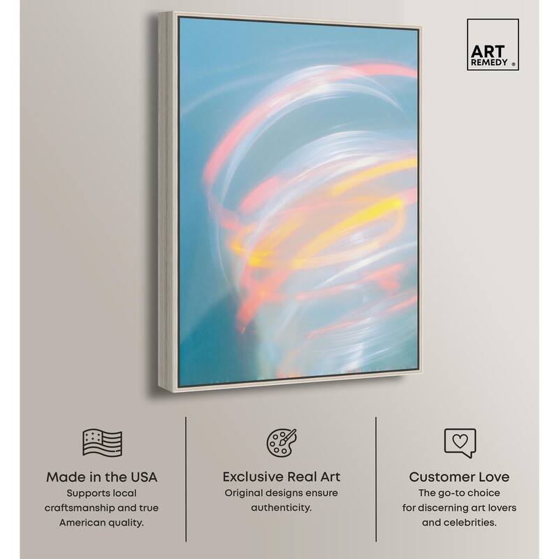 Swirling Light I Canvas by Art Remedy