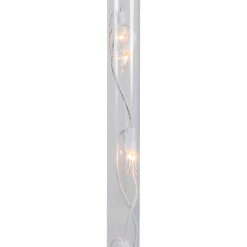 4ct Snowflakes Christmas Pathway Marker Lawn Stakes - Clear Lights