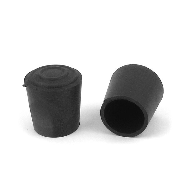 Unique Bargains 2pcs 22mm Inner Dia Rubber Furniture Table Chair Leg Tip Foot Protective Cover