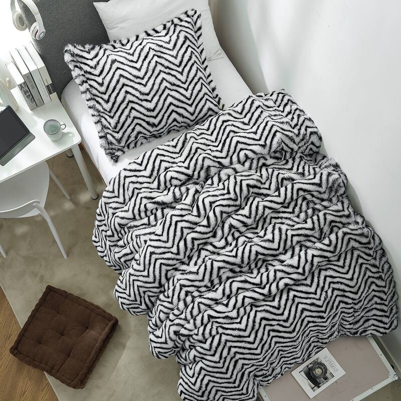 Snowball® Oceans - Coma Inducer® Oversized Comforter Set - Zebra Ripple