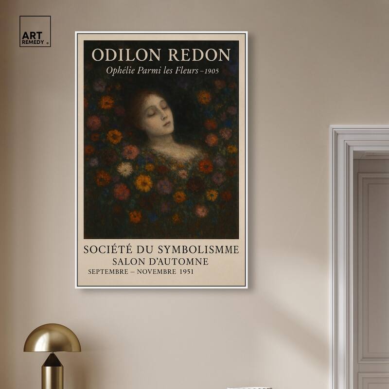 Redon's Beauty Canvas by Art Remedy