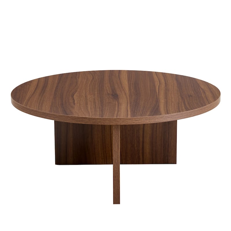 Versatile Round Coffee Table Modern Minimalism with Nordic Elegance