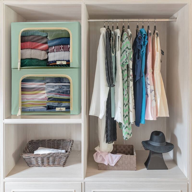 Storage Box with Window- 2 Pack