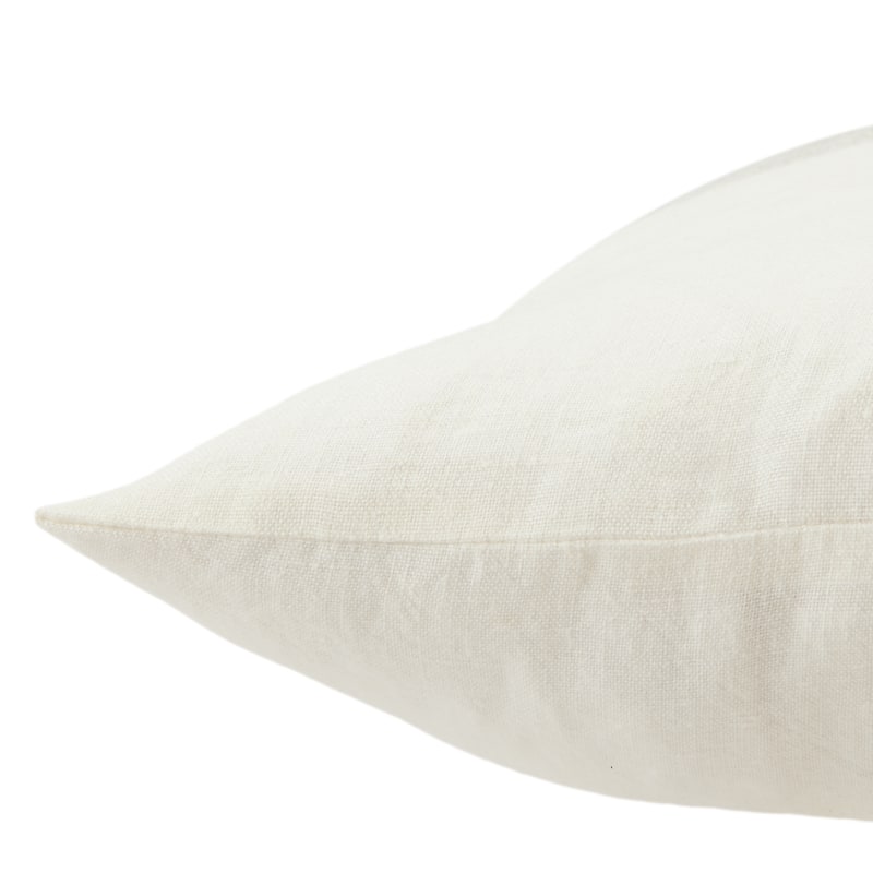 Pembroke White/ Gray Striped Throw Pillow