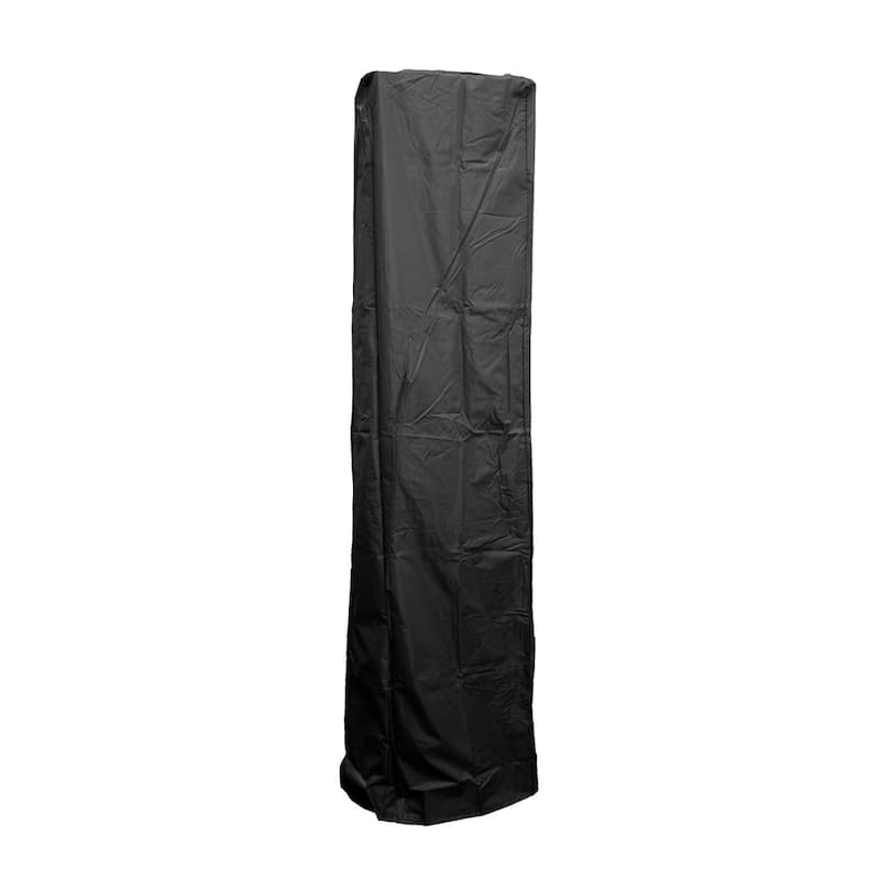 Hiland Square Glass Tube Patio Heater Cover - Black