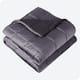 Option Minky Fleece Eggplant