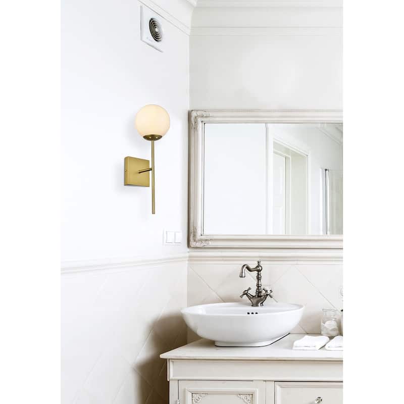 Elegant Lighting LD2360 Neri 18" Tall Bathroom Sconce