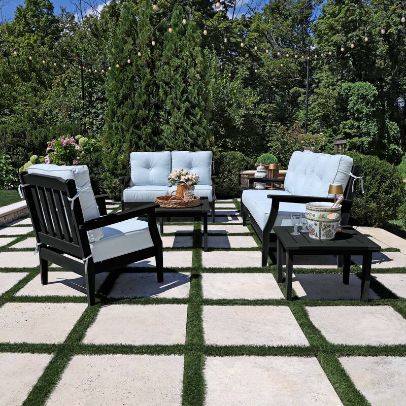 HIGHWOOD Lehigh 6-Piece Grand Deep Seating Set