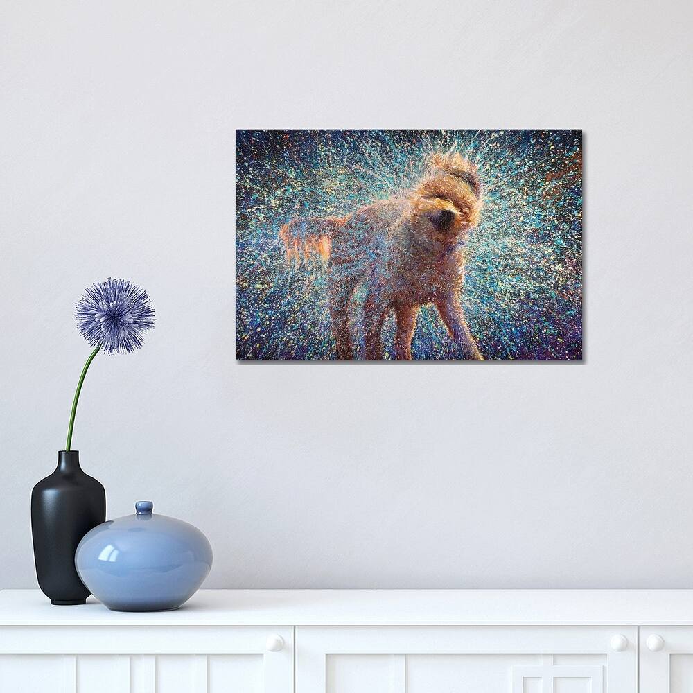 iCanvas "Canis Rufus" by Iris Scott Canvas Print