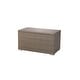 preview thumbnail 13 of 12, Sicuro Wicker Storage Deck Box 47" - Tan