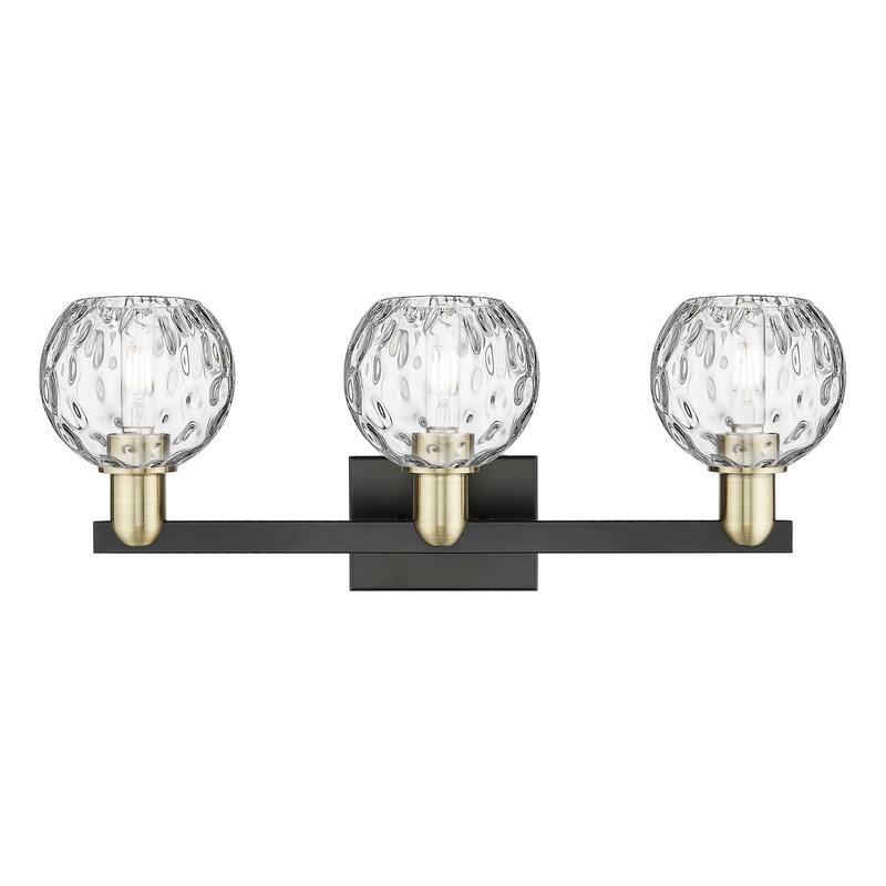 Innovations Lighting Endless Possibilities Arcadia - Athens Water Glass - 3 Light 25" Bath Vanity Light