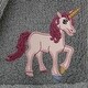 preview thumbnail 14 of 17, Sweet Kids 100% Polyester SUPER PLUSH Double Brushed Hooded Bathrobe - UNICORN
