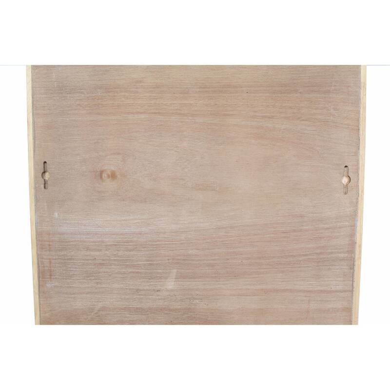29.72*19.69 inches Functional Mirror with Cabinet, Wood Framed Bathroom Wall Cabinet with Mirror and Adjustable Shelves