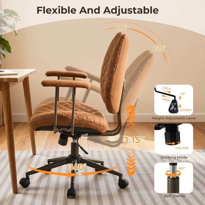 OVIOS Ergonomic Office Chair with Lumbar Support