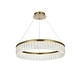 preview thumbnail 5 of 9, Elegant Lighting 2060D24 Rune 24" Wide LED Ring Chandelier - 2087