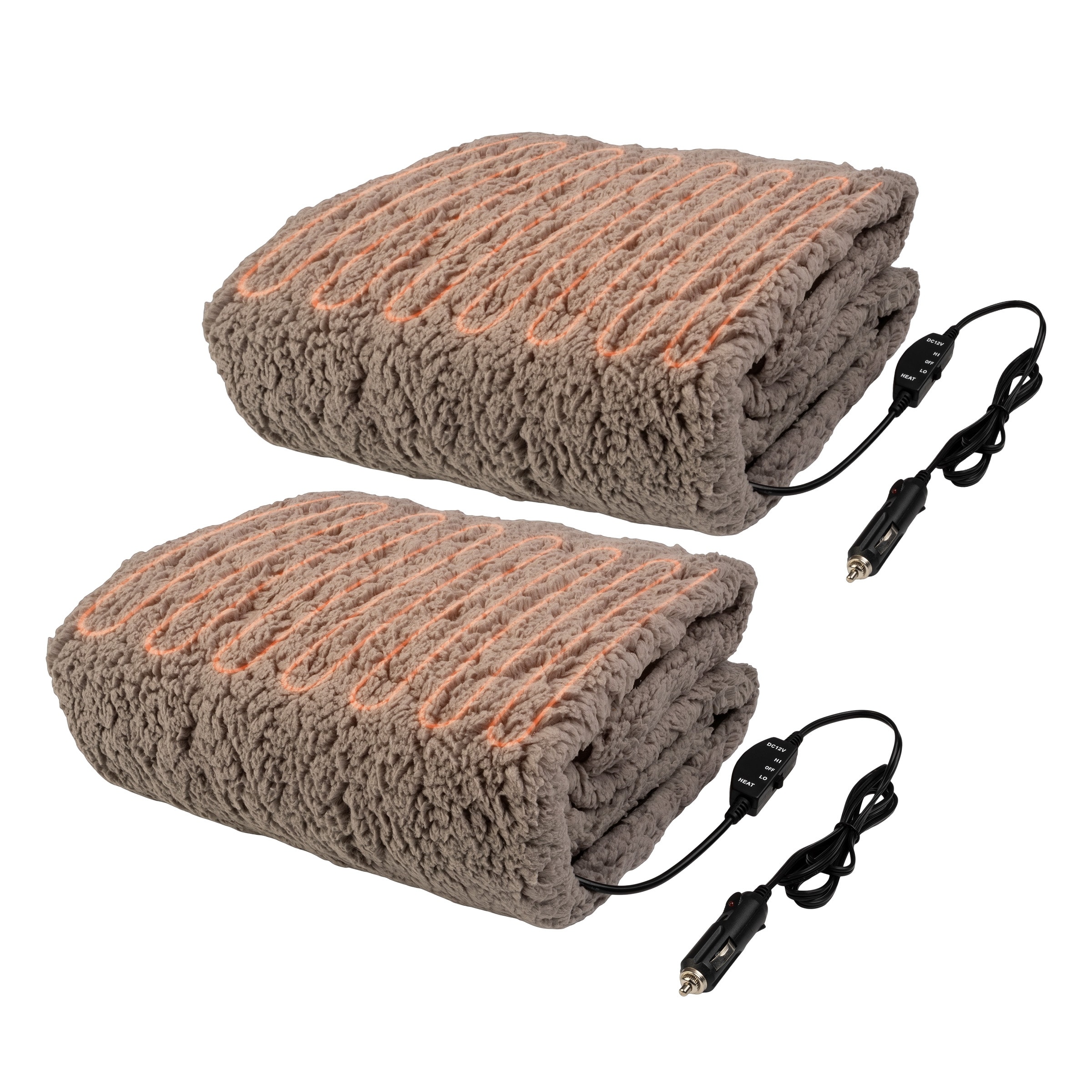 Electric Car Blanket Outdoor Heated 12V Travel Throw Fleece by Stalwart Bed Bath Beyond 26970982