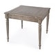 preview thumbnail 1 of 6, Vincent Multi-Game Card Table - Driftwood Brown