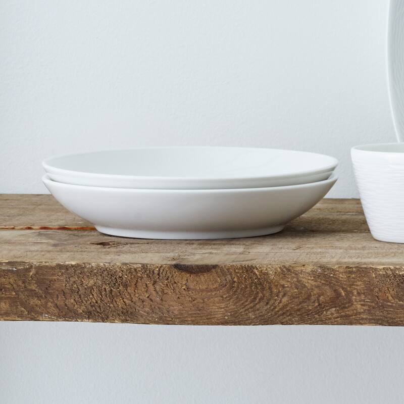 Noritake Colorscapes Swirl Set Of 4 Pasta Bowls, 9-1/2", 35 Oz.