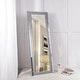 preview thumbnail 12 of 14, Full Length Floor Mirror - Luxury Crystal Surround Full Body Mirror