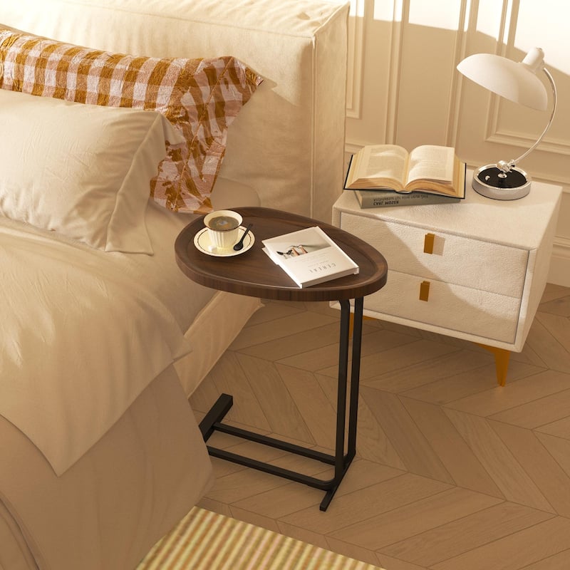 C-Shaped Side Table Sofa Tables