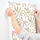 preview thumbnail 5 of 5, York Wallcoverings Little Garden Leaf and Coral Wallpaper