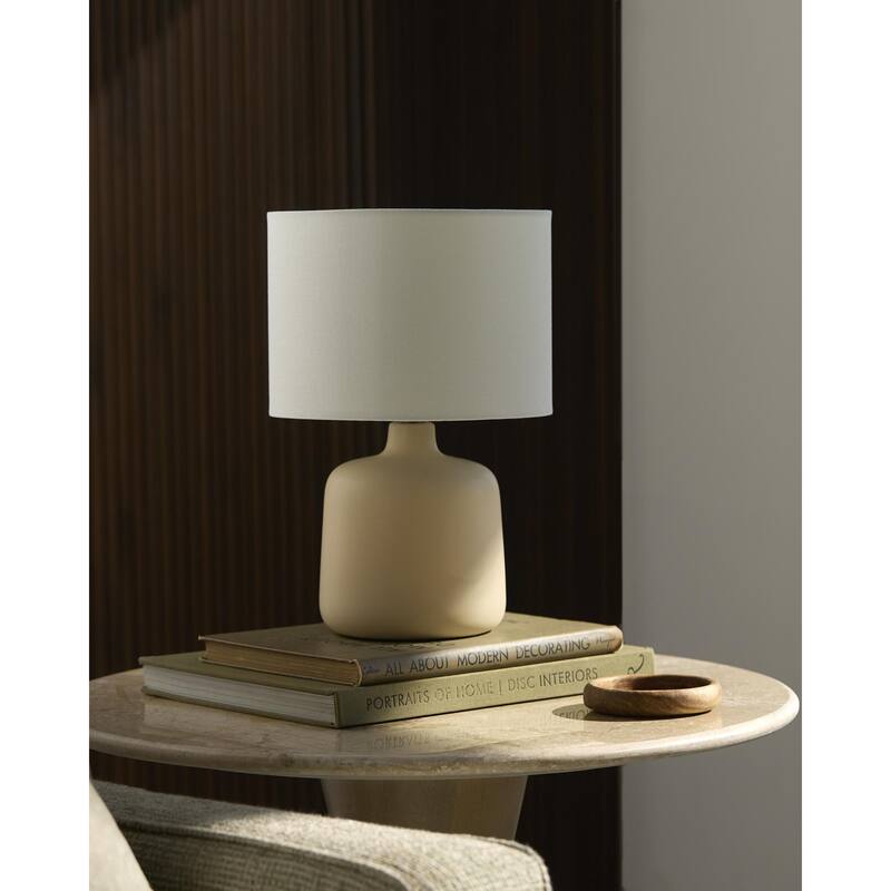 Livabliss Elio Traditional Accent Table Lamp - 13"H x 9"W x 9"D