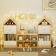 preview thumbnail 39 of 56, MVersatile Kids Bookshelf House Shape Toy Organizer for Bedroom Playroom