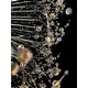 preview thumbnail 27 of 29, Crystal Chandelier 63" Firework Lighting Starburst Pendant light