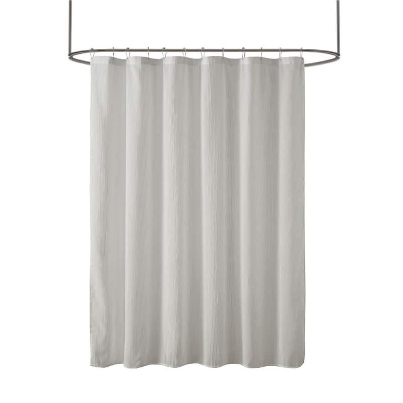 Madison Park Lydia Sheer Shower Curtain