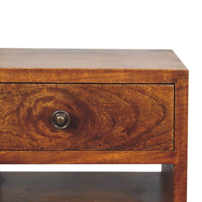 Artisan Furniture Solid Wood Mini Classic Multi Chestnut Nightstand