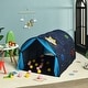 preview thumbnail 5 of 18, Kids Galaxy Starry Sky Dream Portable Play Tent with Double Net Curtain - 57" (L) x 40" (W) x 32.5" (H)