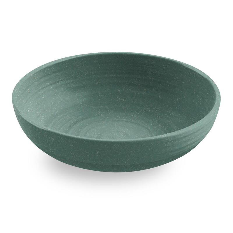 Abode Homwares by TarHong Planta Artisan Low Bowl, 8"/ 43.3 oz.Set of 6