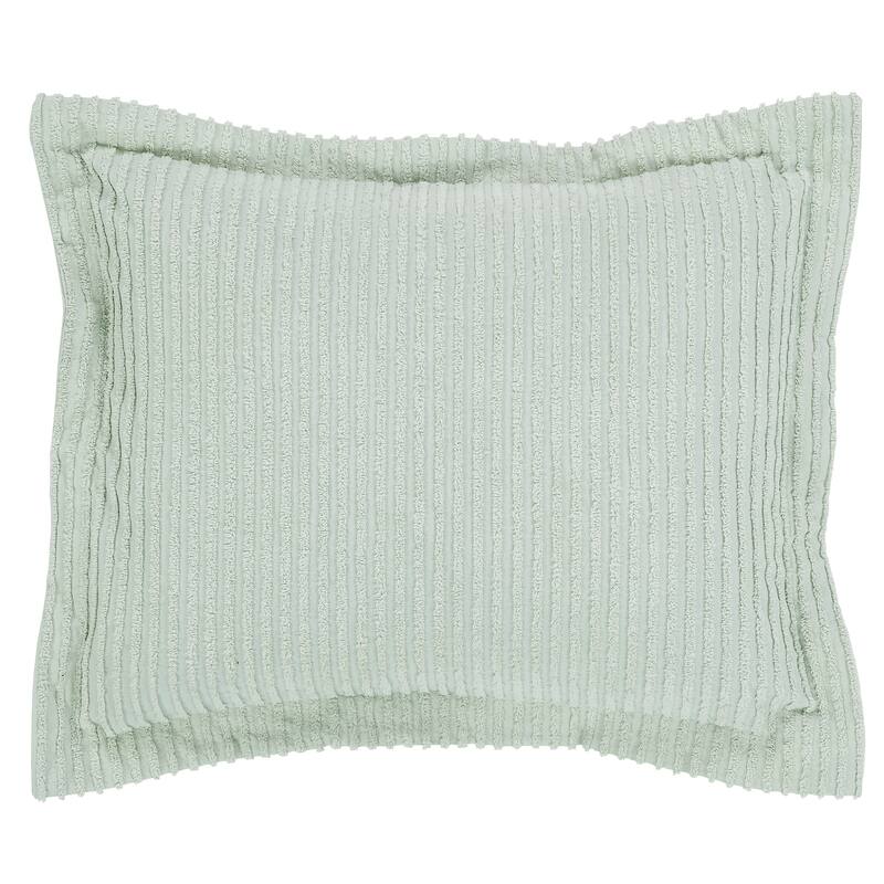 Better Trends Jullian Solid Stripes Design Bedspread 100% Cotton Tufted Chenille