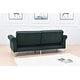preview thumbnail 30 of 78, Legend Furniture Covertible Velvet Sofa Bed Sleeper