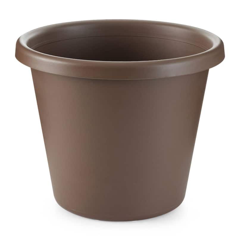 The HC Companies 14 Inch Indoor or Outdoor Classic Flower Pot Planter (12 Pack) - 1.18