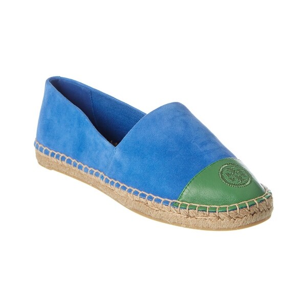 tory burch blue espadrilles