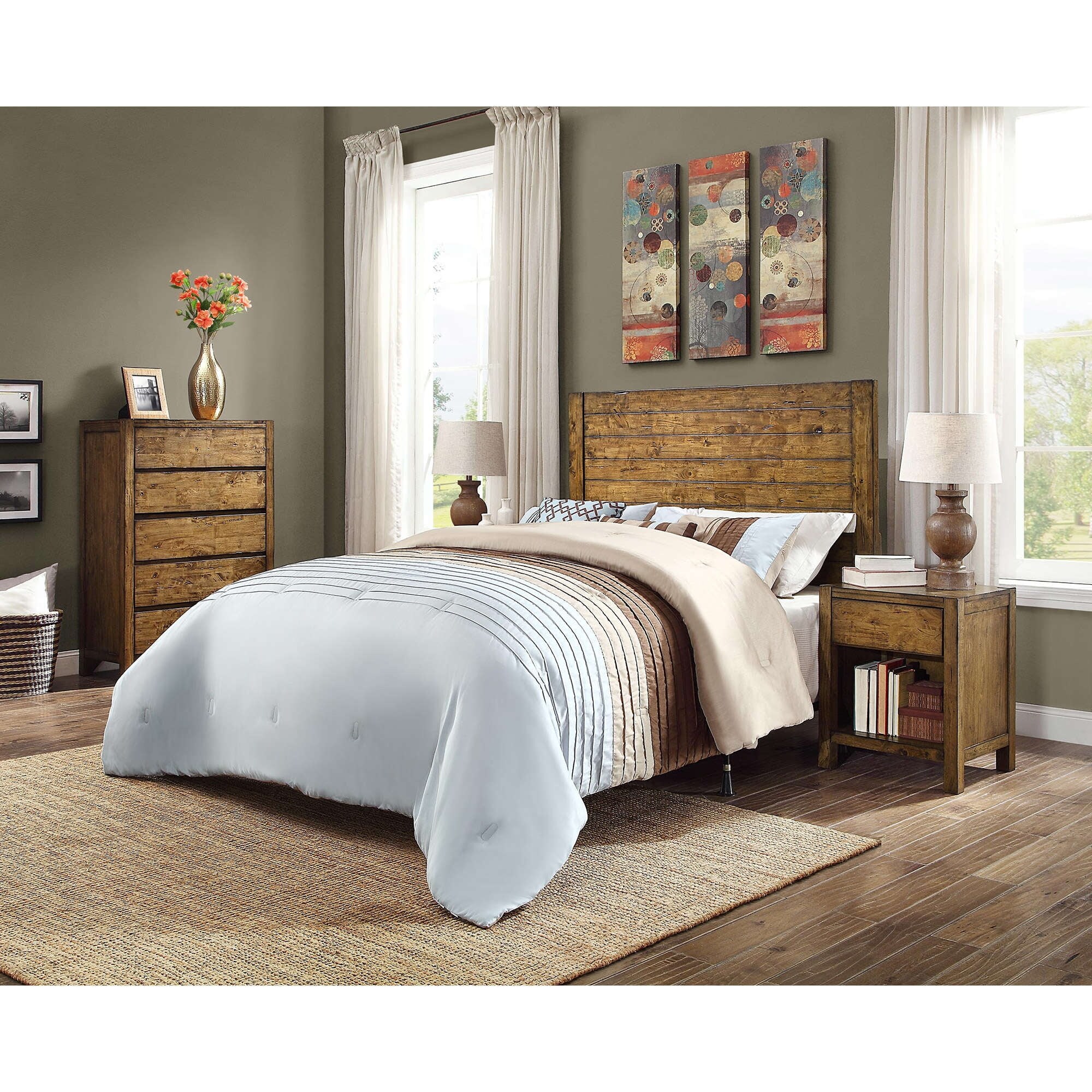 better homes and gardens bryant 5-drawer dresser rustic brown finish Bryant 5-Drawer Dresser, Rustic Brown Finish - Bed Bath & Beyond