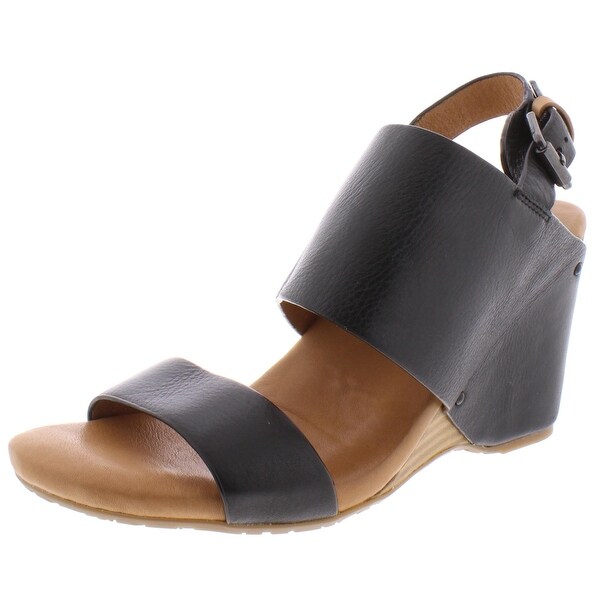 kenneth cole black wedges