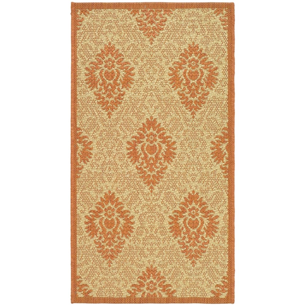 SAFAVIEH Courtyard Donara Boho Indoor/ Outdoor Waterproof Patio Backyard