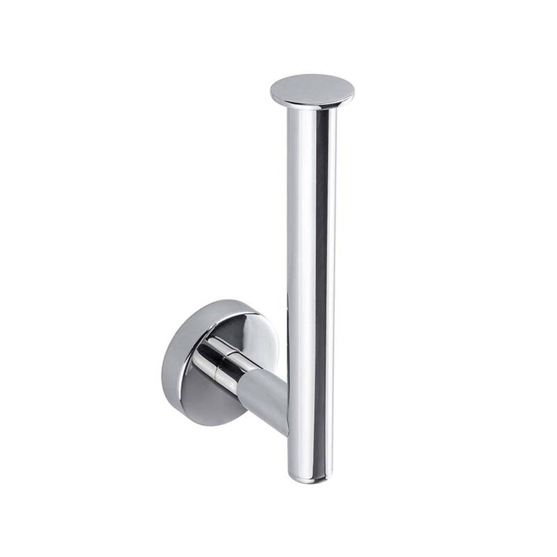 WS Bath Collections Styl Wall Mounted Toilet Paper Holder - Polished Stainless Steel