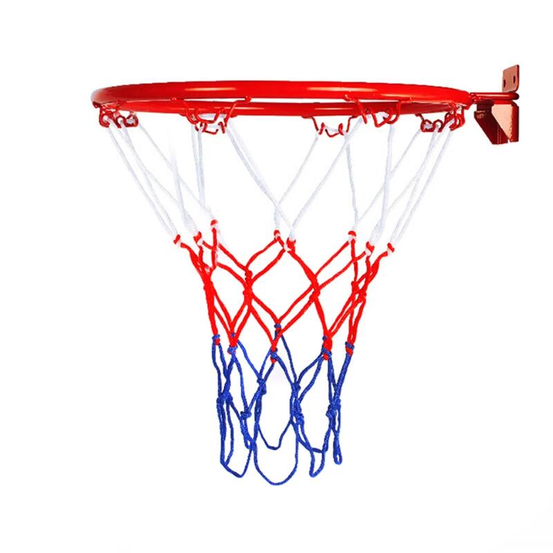 Tough Metal and PP String Basketball Rim Weatherproof Wear-resistant Basketball Rim for Basketball Training or Teaching Tools - Multi