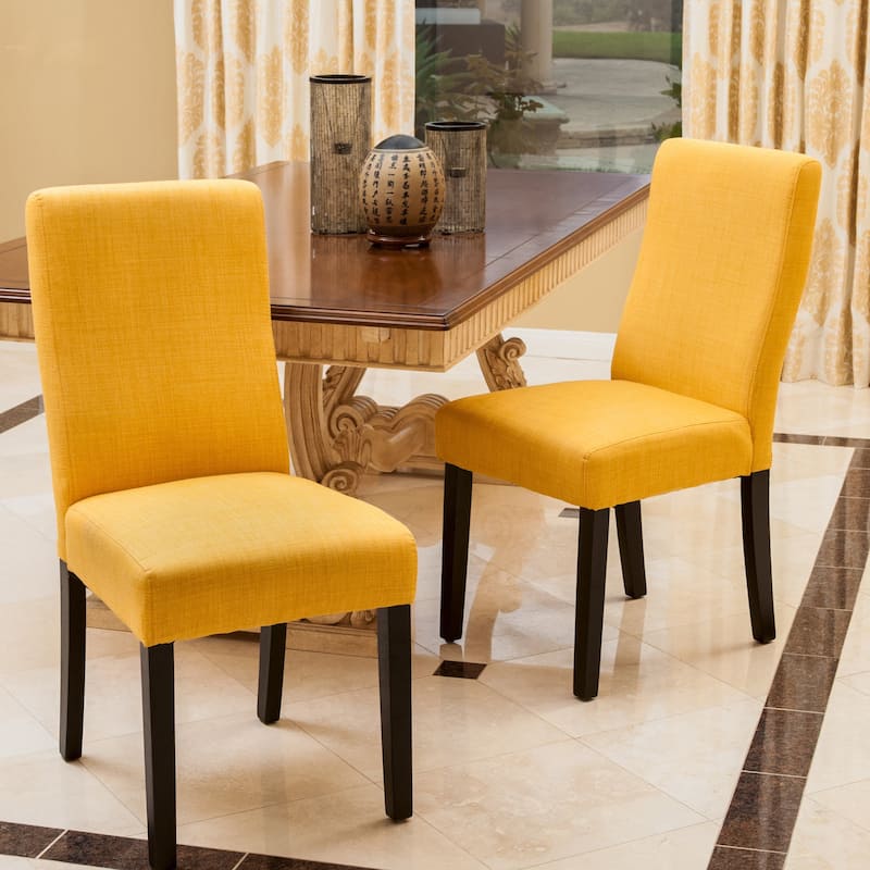 Corbin Contemporary Fabric Dining Chair (Set of 2) by Christopher Knight Home