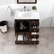 preview thumbnail 10 of 42, Eviva Acclaim 28 in. Bath Vanity with White Carrara Quartz Top