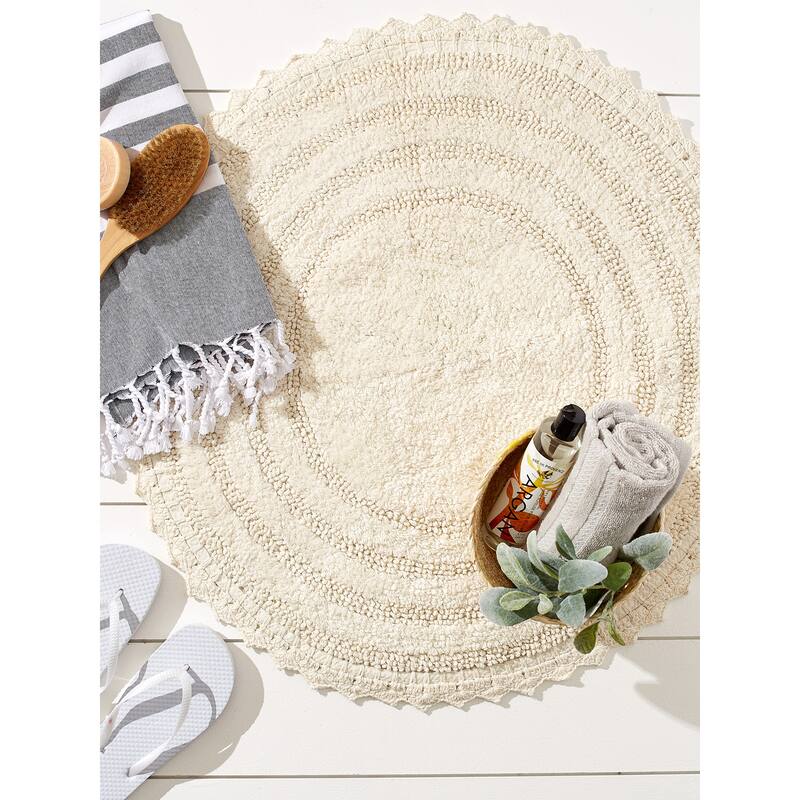 DII Crochet Bath Mat