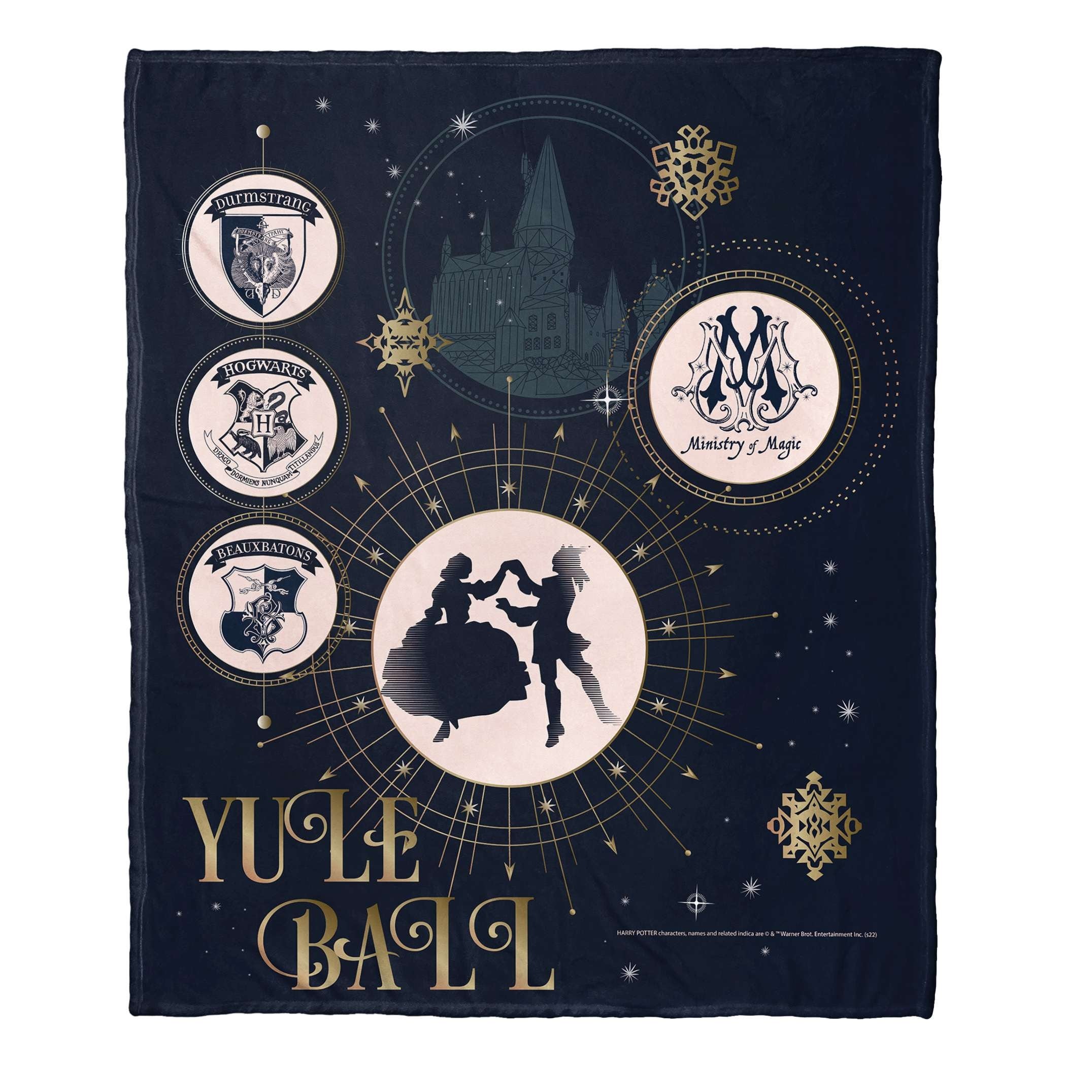 Harry Potter Yule Ball Silk Touch Throw Blanket